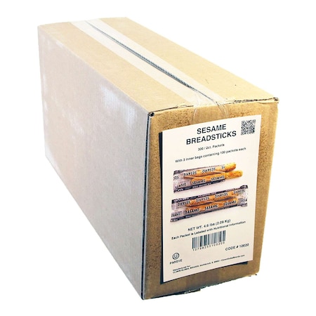 Cgb CGB Sesame Breadsticks 2 Count, PK600 10020